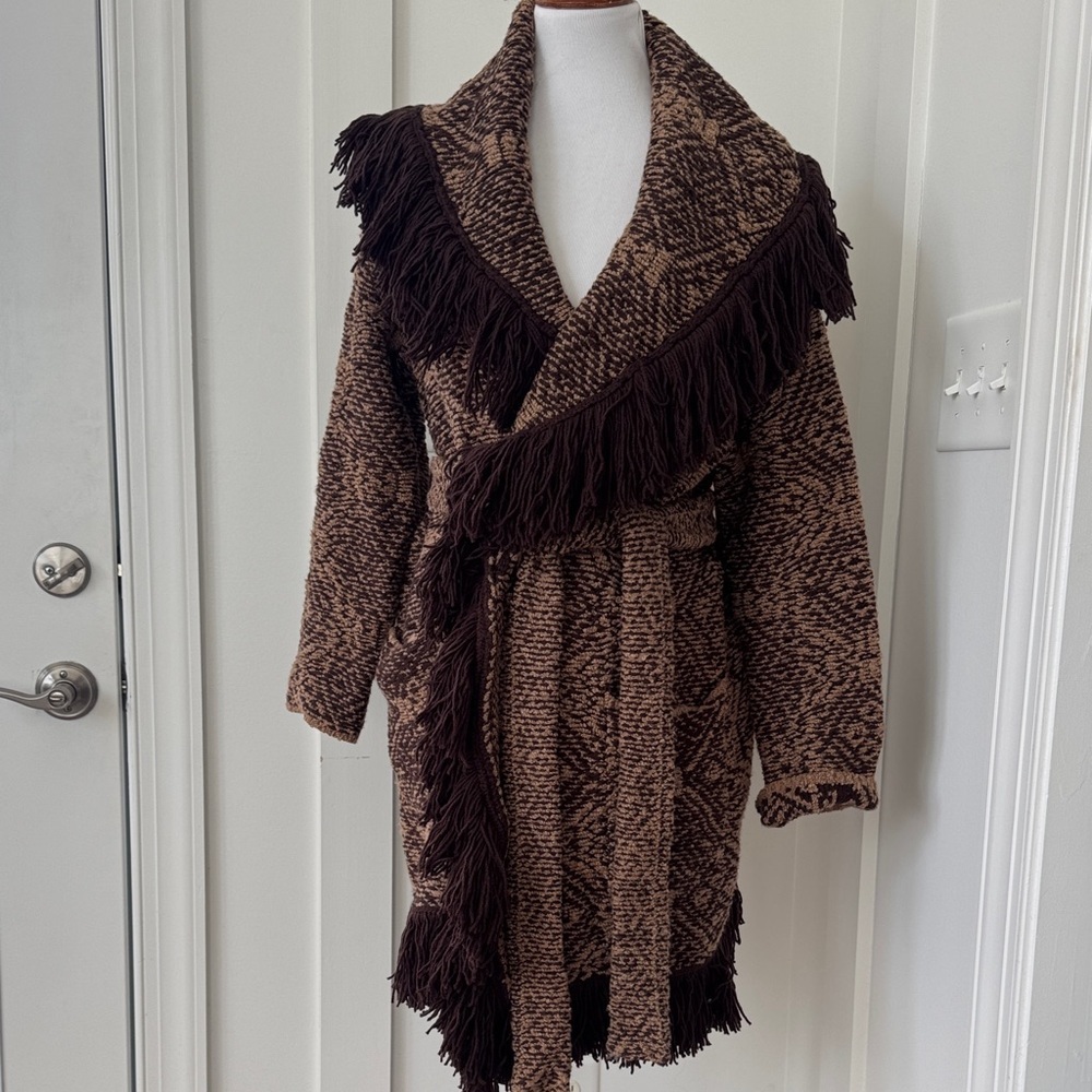 Banana Republic ARELIA JACQUARD CARDIGAN Size M - Picture 3 of 13